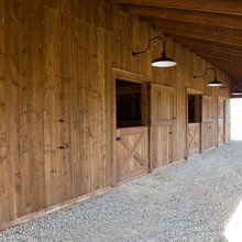 Exterior garage lighting