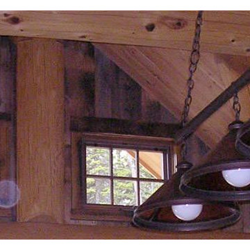 Kitchen Log Ceiling Hobbit Heaven Moonlightbasin