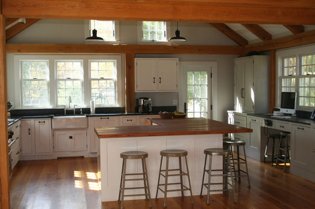 Farmhouse Kitchen by Howe Lumber Company