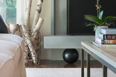 Inspiration for a transitional bedroom remodel in New York
