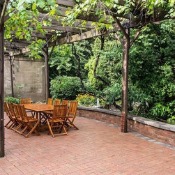Pergola with Vines: - Pergolas
