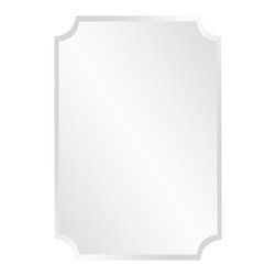 36 in. x 24 in. Rectangle Frameless Mirror - Wall Mirrors