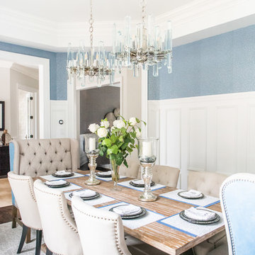 Rustic Chic with Blues