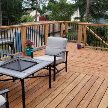 Custom Cedar Deck