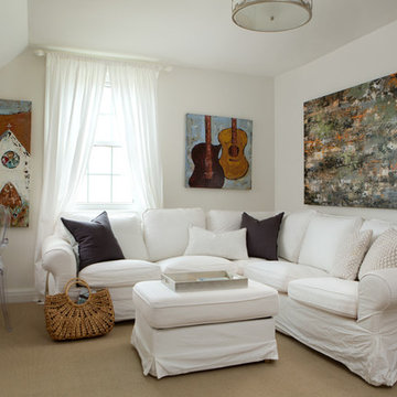 Clairmont in Benjamin Moore White Dove OC-17