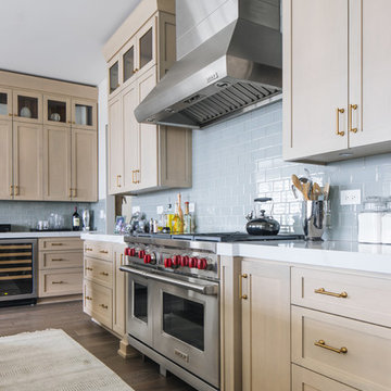 Transitional Suburban Chicago Kitchen