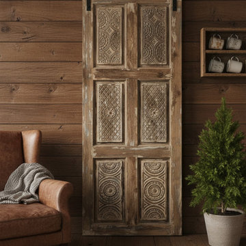 Personalized Carved Wood Doors: Your Gateway to Resort-Style Living at Home