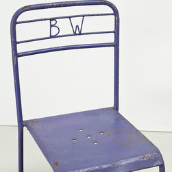 Antique BW Skola Chair - Purple - Dining Chairs