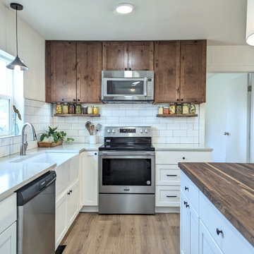 Prepper’s Island Kitchen Remodel