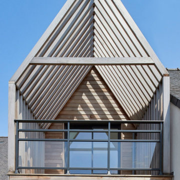 Extension en hauteur en bois pour une chambre