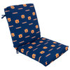 Auburn Tigers 2 Piece Chair Cushion