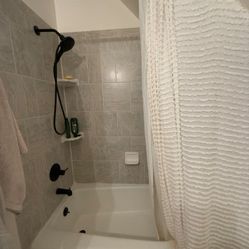 Master Suite Remodel: Closet Converted to Bathroom and Bathroom Converted to Lau