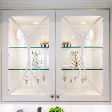 Breathtaking All White Kitchen in Herndon, VA