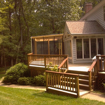 Baker Deck with Screened in Porch