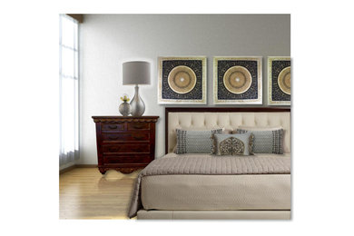 Home design - eclectic home design idea in Phoenix