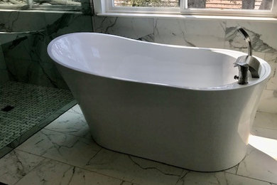 Marbled Bath Remodel