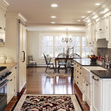 Custom Door Full Inset Paint Grade French Vanilla