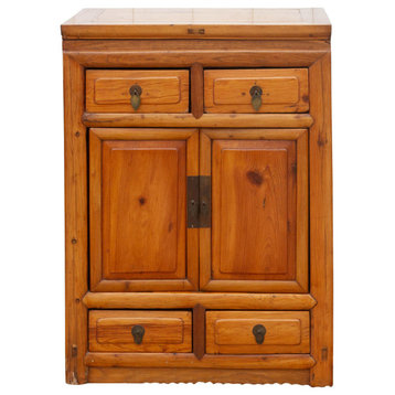 Early 20th Century Farmhouse Chinese Cabinet
