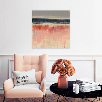 "Paynes Horizon V" Painting Print on Wrapped Canvas
