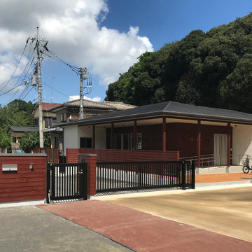 子育て支援・地域交流棟 外観見返し