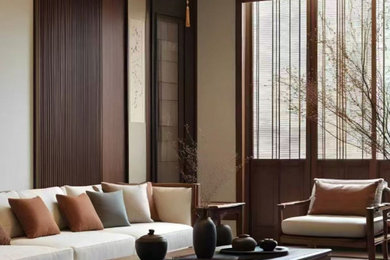 Inspiration for a living room remodel in Other