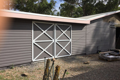 Inspiration for a country home design in Sydney.