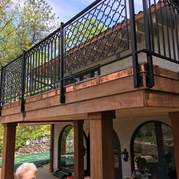 Ipe deck in Franklin, Michigan