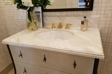 Inspiration for a timeless bathroom remodel in Dallas
