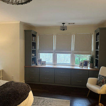 Bedroom Around-Window Storage