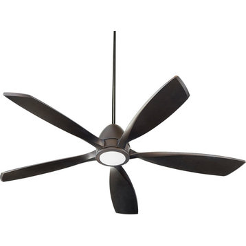 Holt Transitional Ceiling Fan, Oiled Bronze