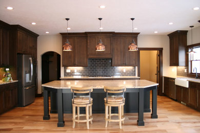 Farmhouse kitchen photo in Other
