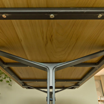 Scholberg Elm Dining Table with Dagny Leg