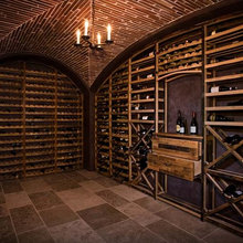 Keith's wine room