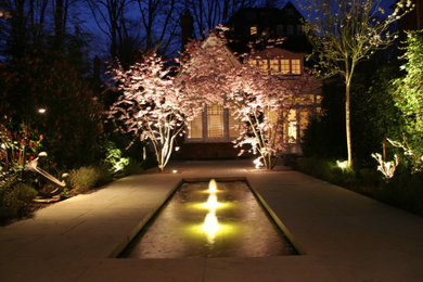 This is an example of a garden in London.