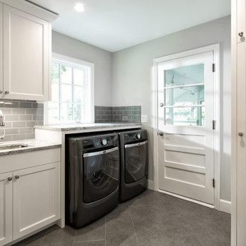 Contemporary Kitchen and Hearth Room Remodel