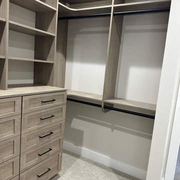 Master closet storage upgrade!