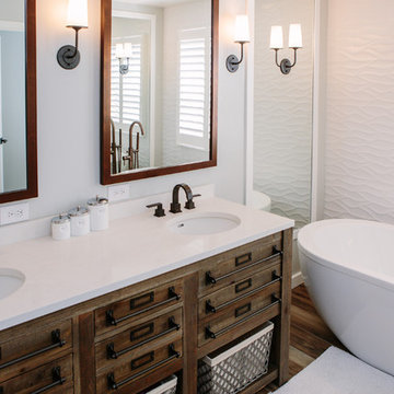 Stapleton Farmhouse Contemporary Bathroom