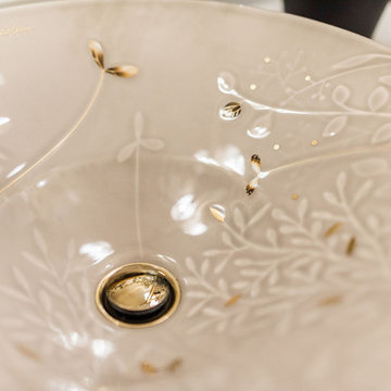 Magnificent Botanical Powder Room