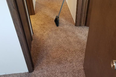 Blowout carpet install