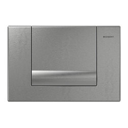 Geberit Palladium Matte Tango Flush Plate - Bathroom Fixtures
