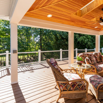 Elegant External Remodel for Porch for Home in Alexandria, Va