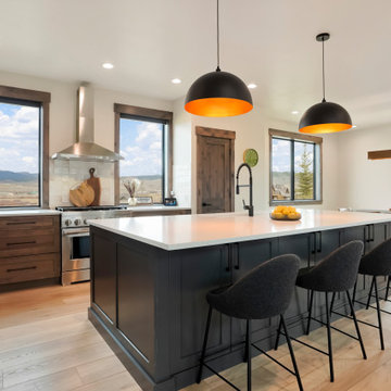 Wildhorse Circle-Rustic Mountain Kitchen