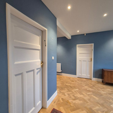 Blue Hallway in Cheam SM2