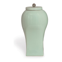 Boulevard Celadon Small Jar - Home Decor