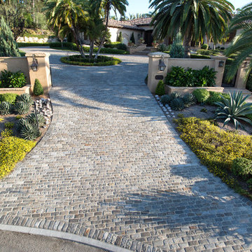 Historical Granite Cobblestone Salt and Pepper
