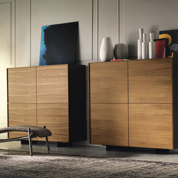 Oxford Modern Sideboard 4-Door by Cattelan Italia - $4,675.00 - Buffets And Sideboards