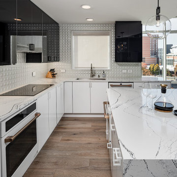 Small Contemporary Kitchen Design Charlotte, NC