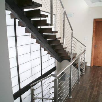 Open Riser Stairs