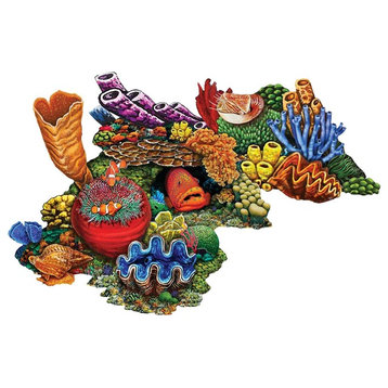 Coral Reef C Porcelain Swimming Pool Mosaic