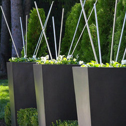 Geo Tapered Square Planter - Products